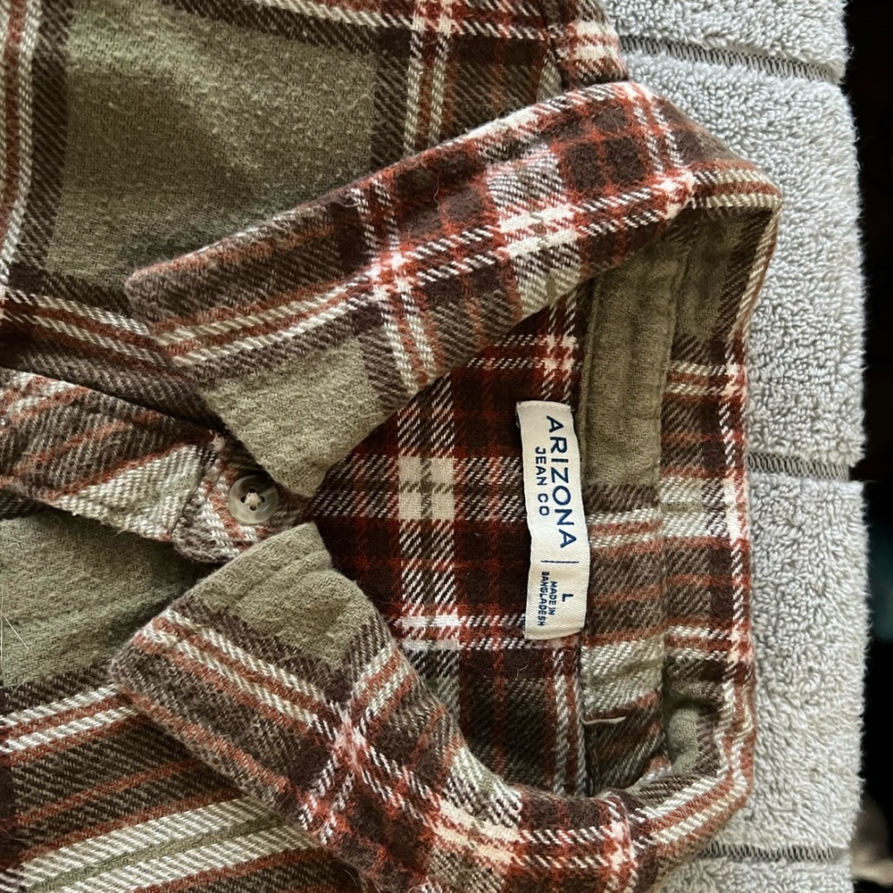Arizona Plaid Shirt - Green and Brown